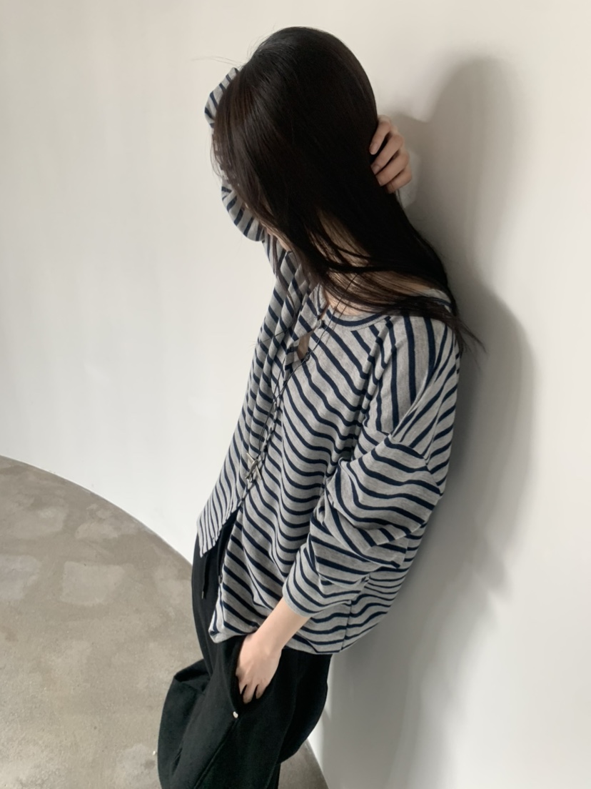 LE AVE韓國代購女裝新品職業時尚推薦熱賣休閑人氣長袖T恤LE AVE長袖T恤