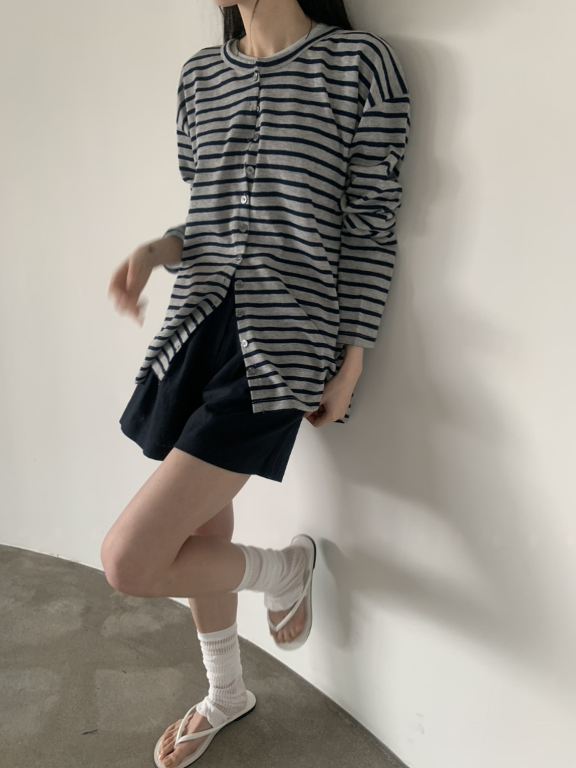 LE AVE韓國代購女裝新品職業時尚推薦熱賣休閑人氣長袖T恤LE AVE長袖T恤