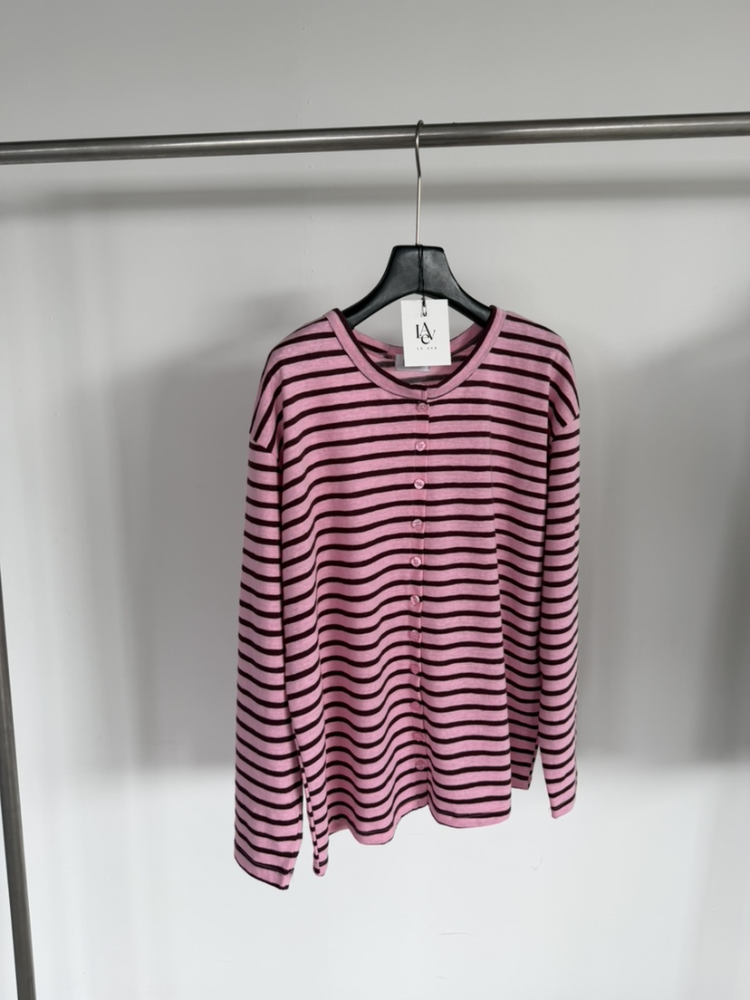 LE AVE韓國代購女裝新品職業時尚推薦熱賣休閑人氣長袖T恤LE AVE長袖T恤圖色3