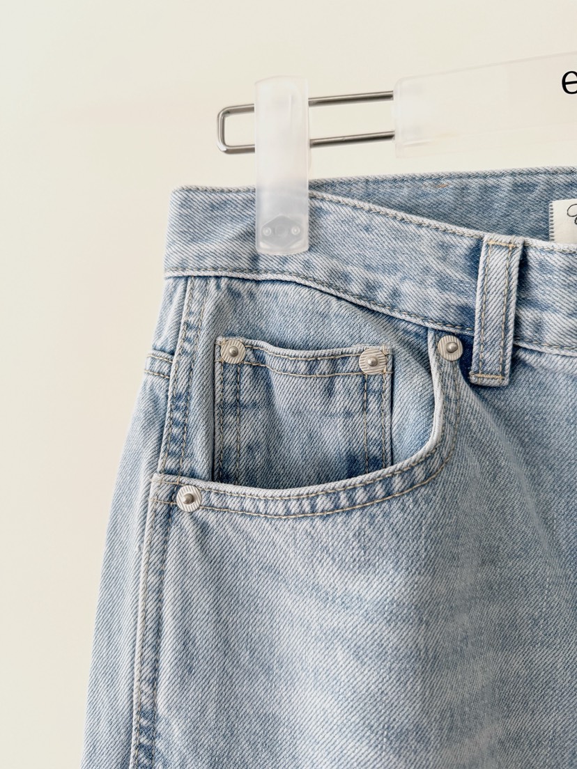 ERUME韓國直郵實拍女裝新品休閑人氣時尚26春夏熱賣牛仔褲ERUME牛仔褲