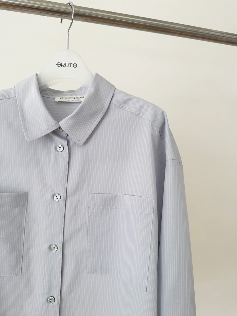 ERUME韓國直郵女士新款26春夏職業熱賣時尚休閑襯衫蕾絲衫ERUME襯衫/蕾絲衫