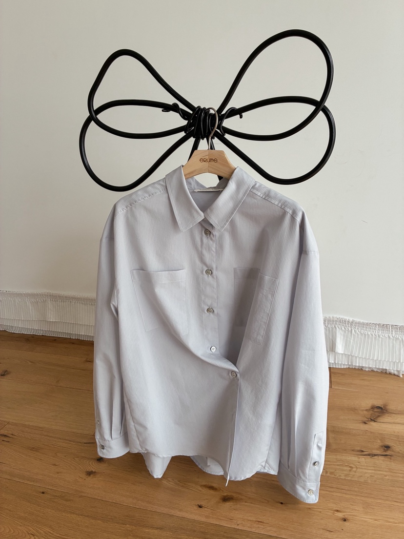 ERUME韓國直郵女士新款26春夏職業熱賣時尚休閑襯衫蕾絲衫ERUME襯衫/蕾絲衫