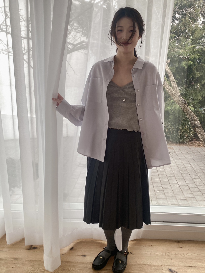 ERUME韓國直郵女士新款26春夏職業熱賣時尚休閑襯衫蕾絲衫ERUME襯衫/蕾絲衫