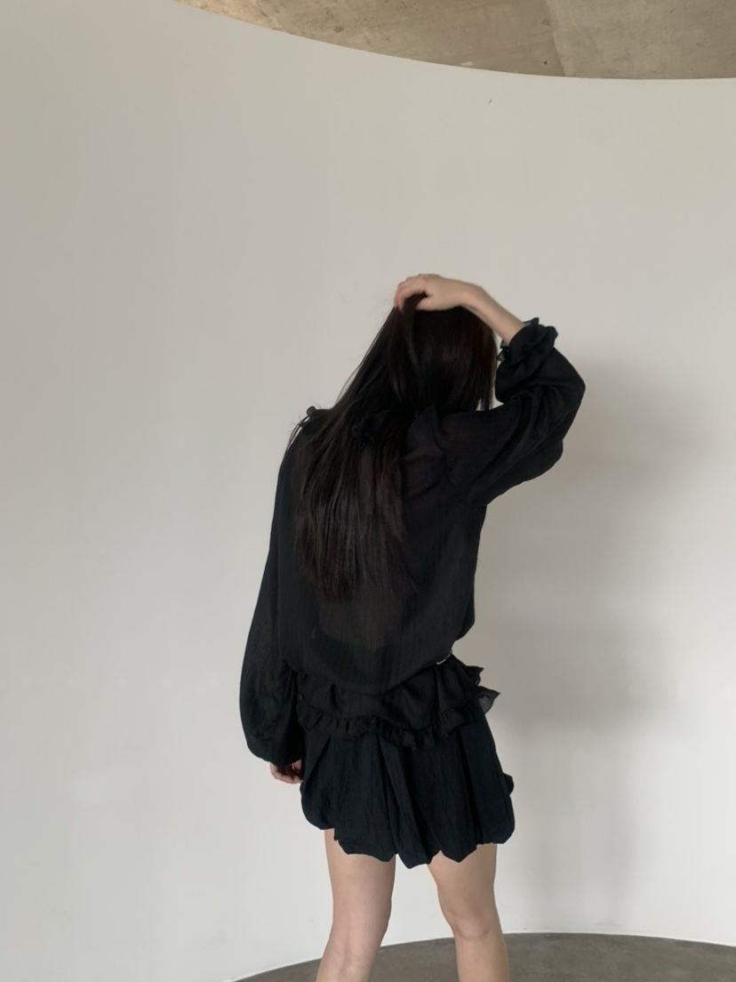 LE AVE韓國東大門代購女士新品休閑推薦時尚職業襯衫蕾絲衫LE AVE襯衫/蕾絲衫