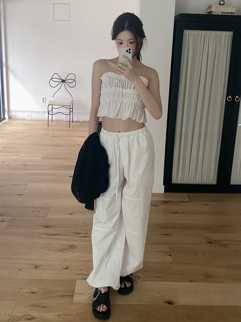 ERUME韓國東大門代購女士新款時尚職業26春夏人氣吊帶背心ERUME吊帶/背心