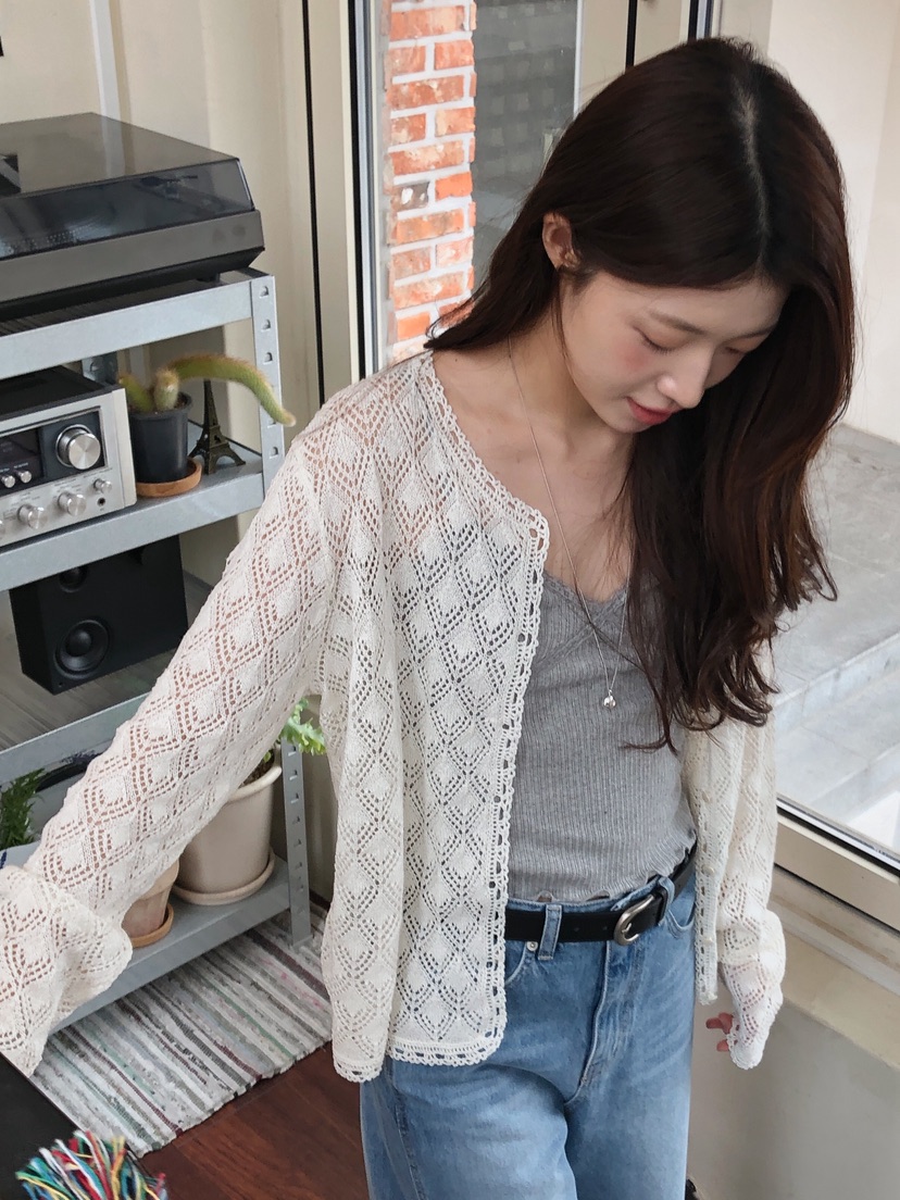 ERUME韓國東大門直郵女裝新品26春夏推薦休閑時尚職業針織衫ERUME針織衫