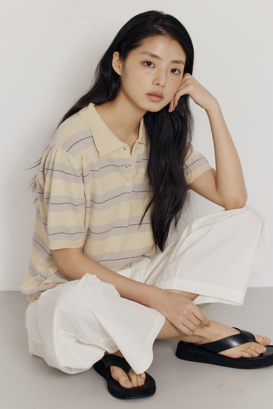 AMY GRACE-A韓國東大門代購女士新款休閑時尚推薦針織衫AMY GRACE-A針織衫