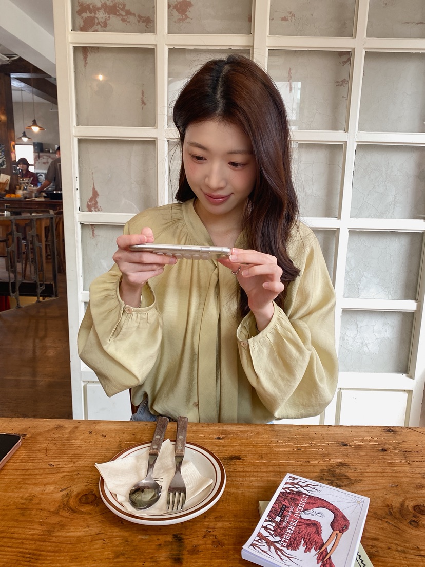 ERUME韓國直郵女士新品職業26春夏休閑人氣熱賣襯衫蕾絲衫ERUME襯衫/蕾絲衫