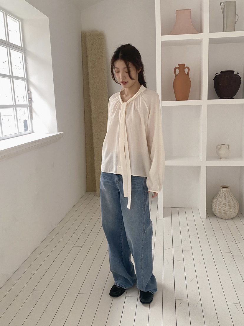 ERUME韓國直郵女士新品職業26春夏休閑人氣熱賣襯衫蕾絲衫ERUME襯衫/蕾絲衫