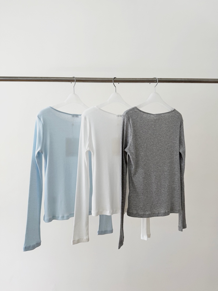 ERUME韓國東大門代購女裝新品休閑人氣26春夏熱賣長袖T恤ERUME長袖T恤