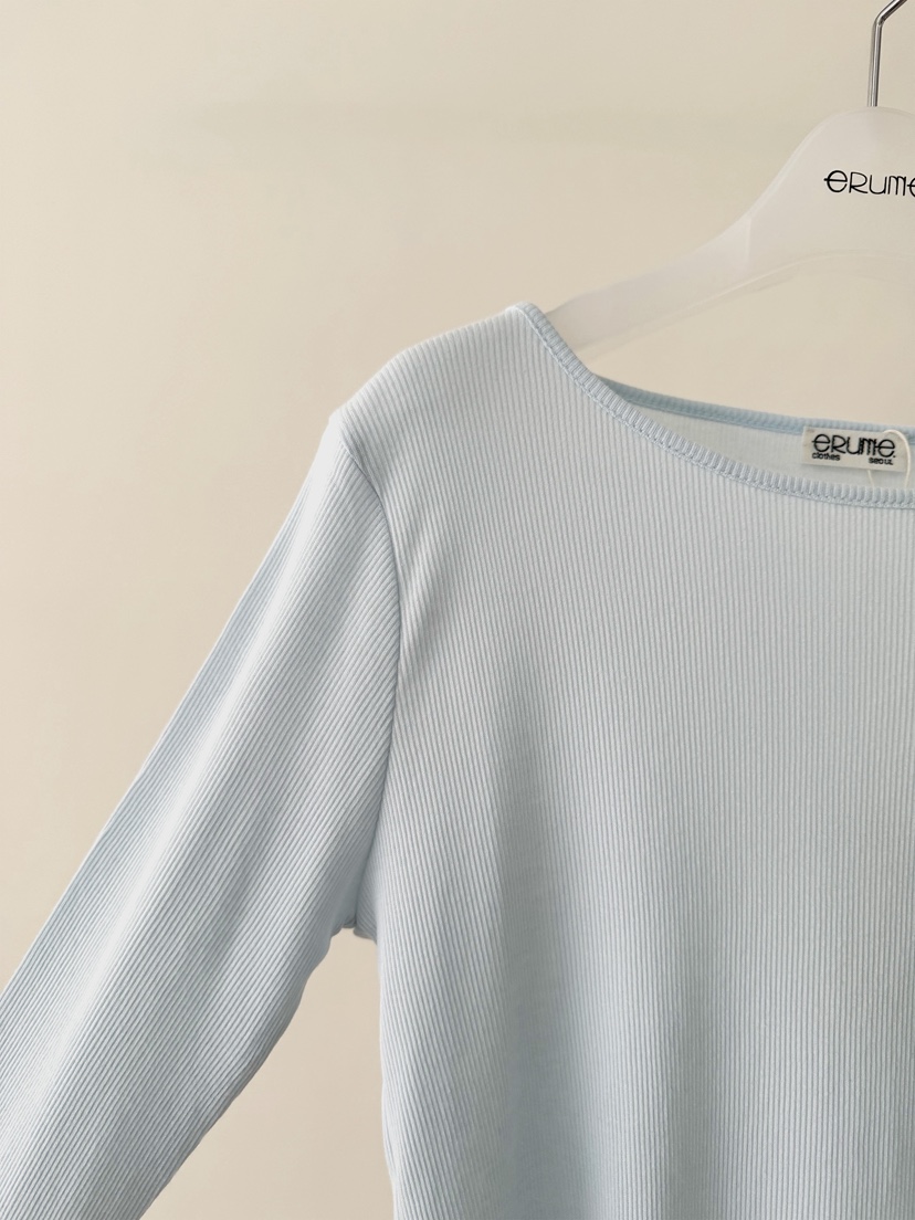 ERUME韓國東大門代購女裝新品休閑人氣26春夏熱賣長袖T恤ERUME長袖T恤