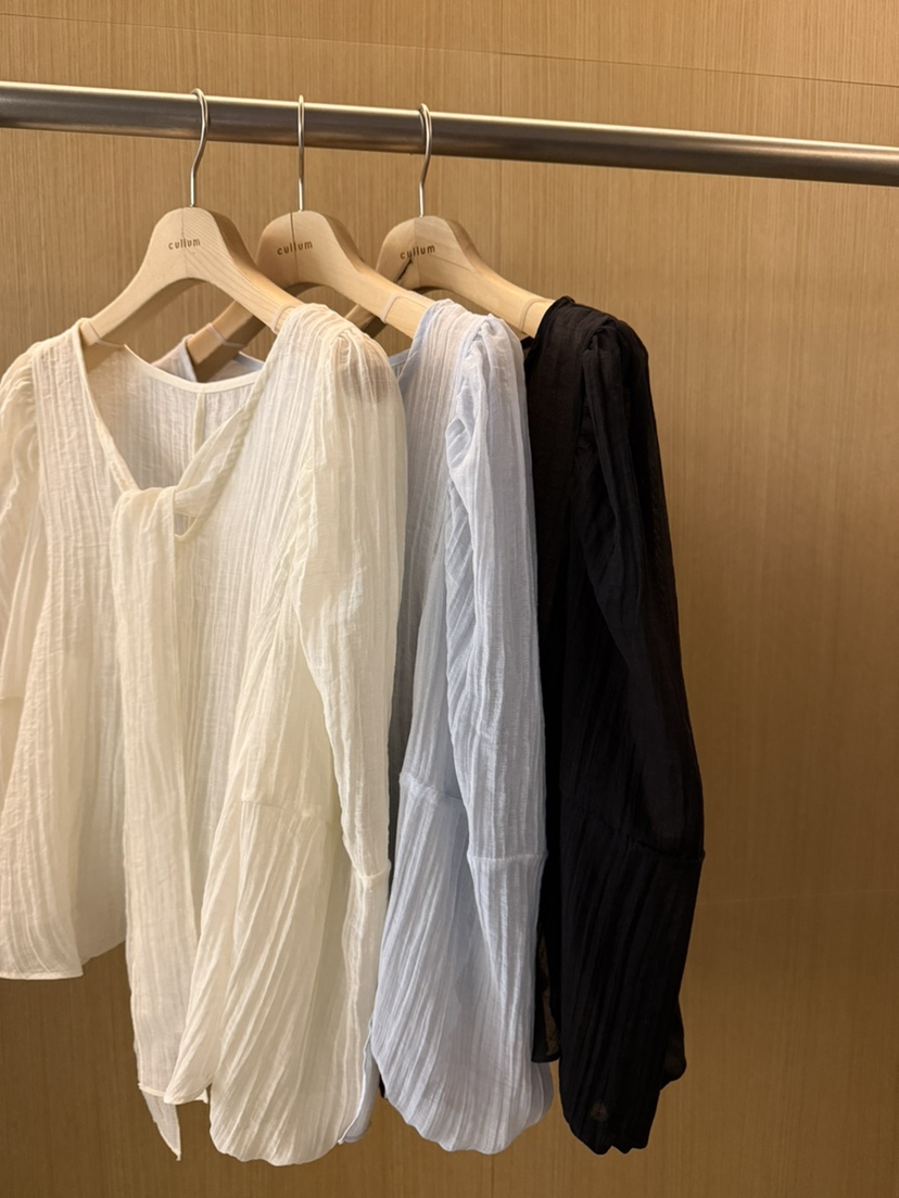 CULLUM韓國代購女士新款推薦熱賣26春夏襯衫蕾絲衫兩面穿CULLUM襯衫/蕾絲衫