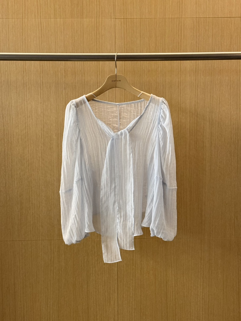 CULLUM韓國代購女士新款推薦熱賣26春夏襯衫蕾絲衫兩面穿CULLUM襯衫/蕾絲衫圖色2