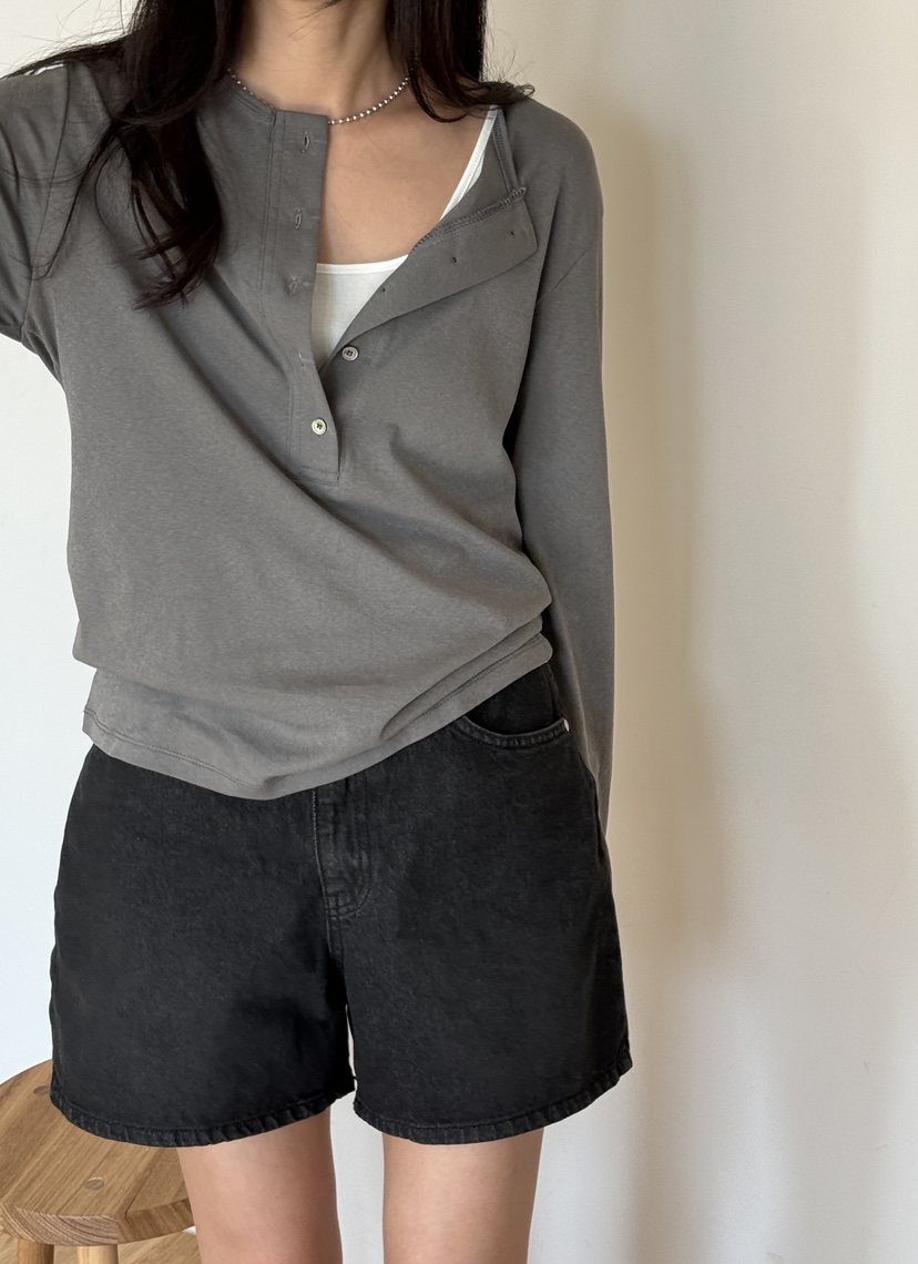 AMY GRACE-A韓國代購女裝新款時尚休閑推薦熱賣長袖T恤AMY GRACE-A長袖T恤