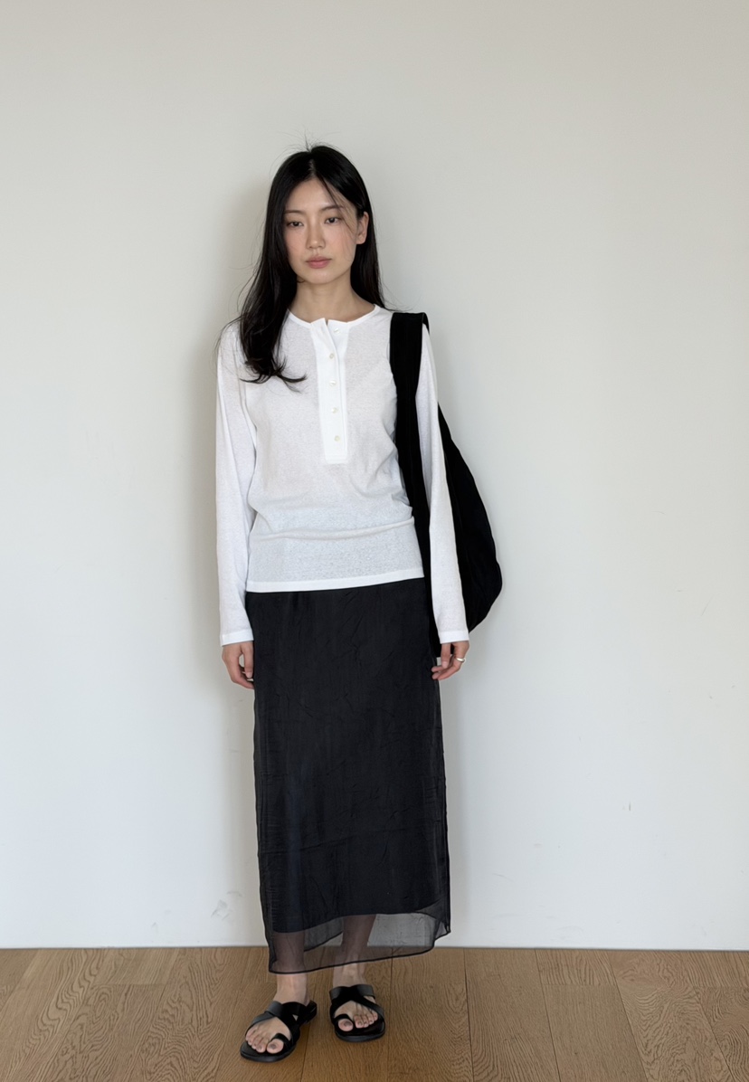 AMY GRACE-A韓國代購女裝新款時尚休閑推薦熱賣長袖T恤AMY GRACE-A長袖T恤