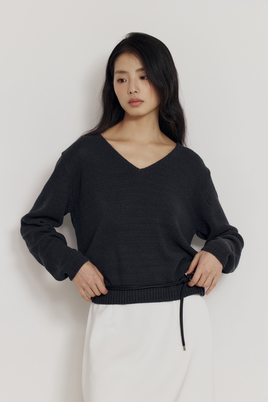 AMY GRACE-A韓國東大門直郵女士新品職業推薦26春夏針織衫AMY GRACE-A針織衫