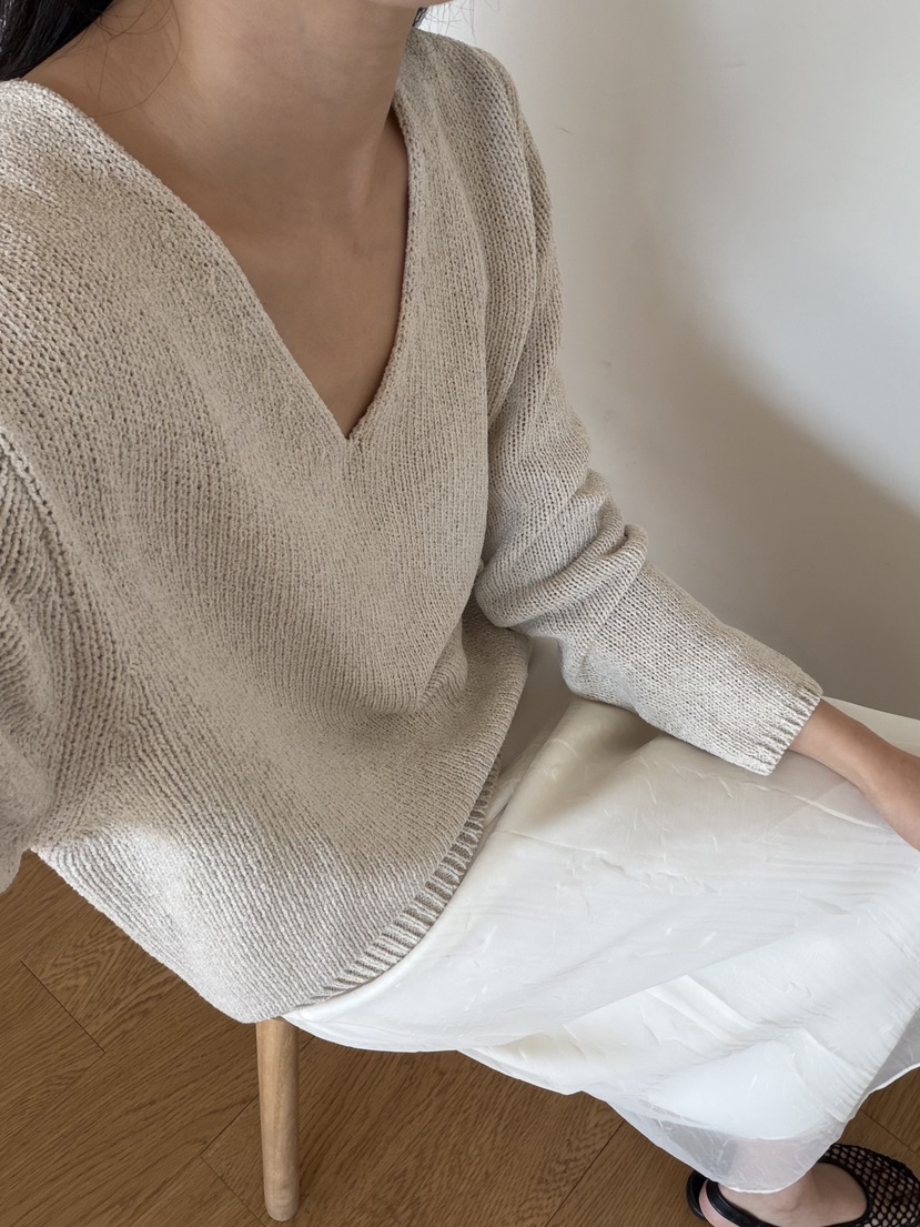 AMY GRACE-A韓國東大門直郵女士新品職業推薦26春夏針織衫AMY GRACE-A針織衫