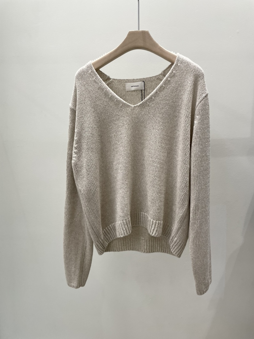 AMY GRACE-A韓國東大門直郵女士新品職業推薦26春夏針織衫AMY GRACE-A針織衫圖色1