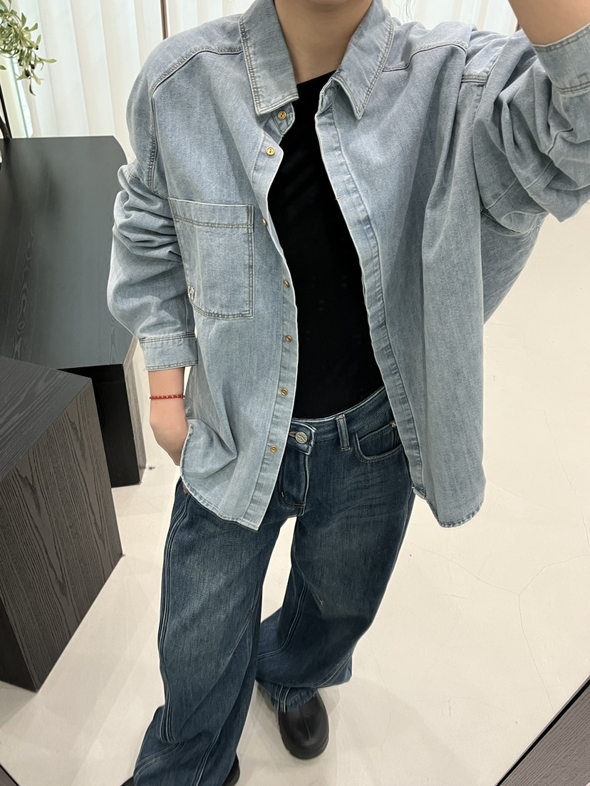 NEOUL韓國代購女裝新品熱賣時尚推薦休閑職業人氣襯衫蕾絲衫NEOUL/ahin雙領標簽襯衫/蕾絲衫