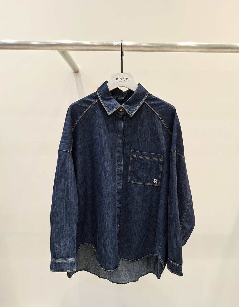 NEOUL韓國代購女裝新品熱賣時尚推薦休閑職業人氣襯衫蕾絲衫NEOUL/ahin雙領標簽襯衫/蕾絲衫圖色1