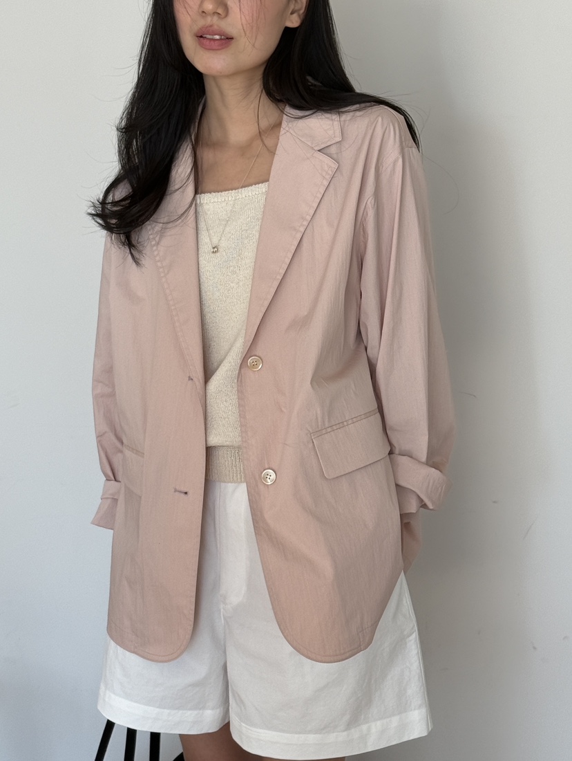 AMY GRACE-A韓國直郵實拍女裝新品人氣26春夏職業夾克棉AMY GRACE-A夾克