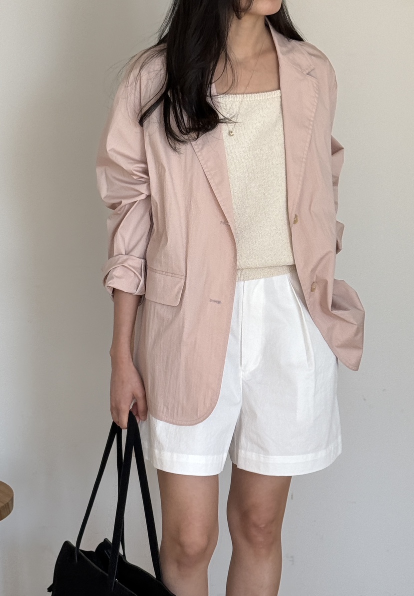 AMY GRACE-A韓國直郵實拍女裝新品人氣26春夏職業夾克棉AMY GRACE-A夾克