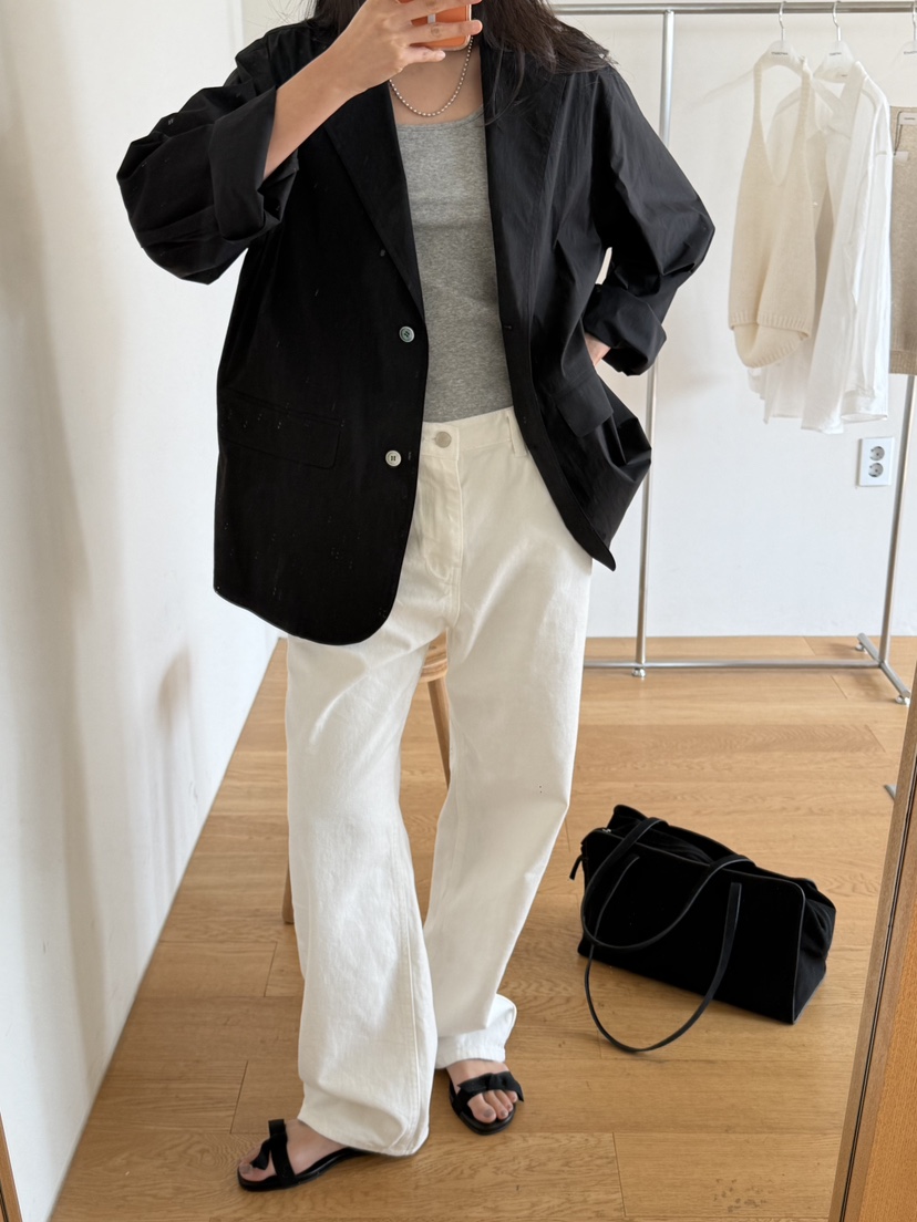 AMY GRACE-A韓國直郵實拍女裝新品人氣26春夏職業夾克棉AMY GRACE-A夾克