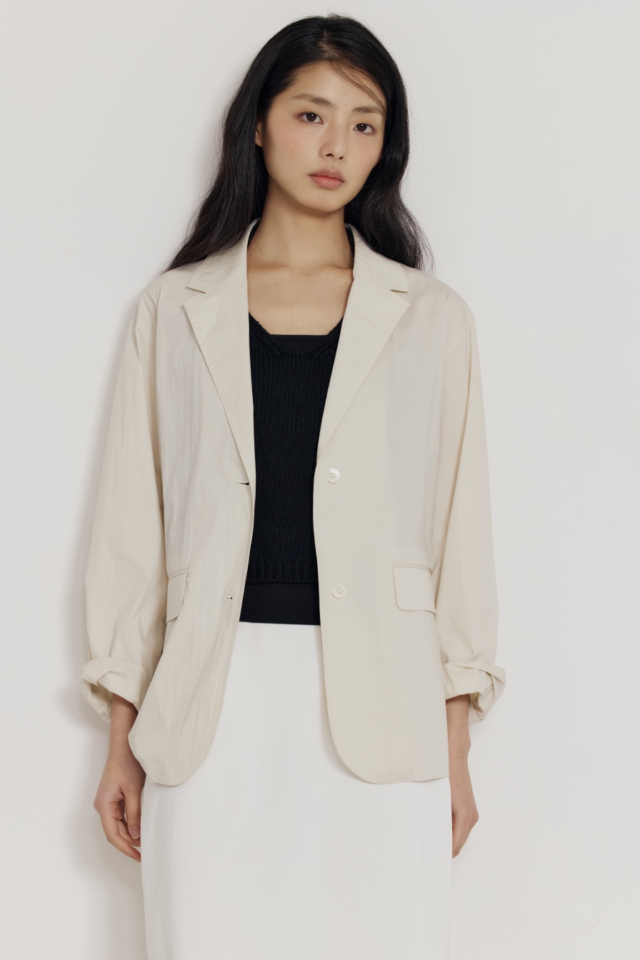 AMY GRACE-A韓國直郵實拍女裝新品人氣26春夏職業夾克棉AMY GRACE-A夾克