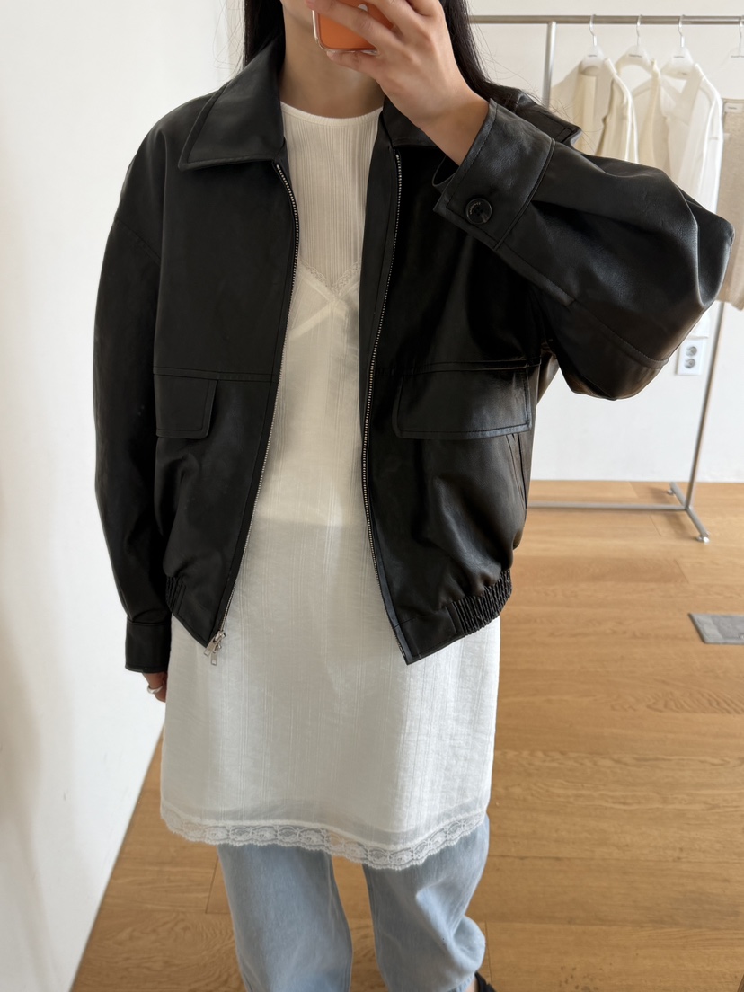 AMY GRACE-A韓國直郵實拍女裝新品人氣26春夏職業夾克棉AMY GRACE-A夾克