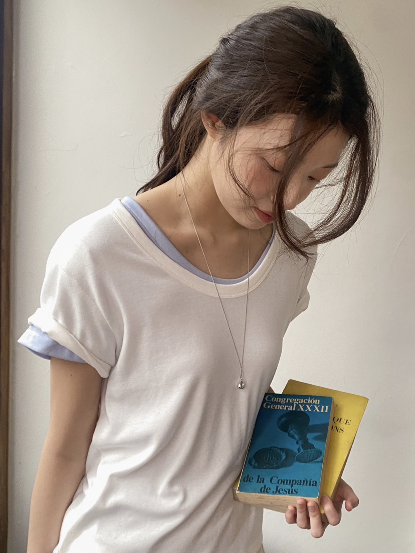 ERUME韓國直郵實拍女士新款時尚熱賣推薦職業26春夏人氣T恤ERUMET恤