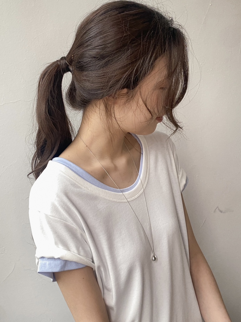 ERUME韓國直郵實拍女士新款時尚熱賣推薦職業26春夏人氣T恤ERUMET恤