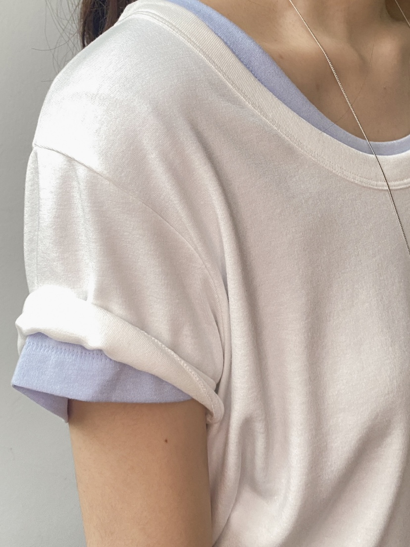 ERUME韓國直郵實拍女士新款時尚熱賣推薦職業26春夏人氣T恤ERUMET恤