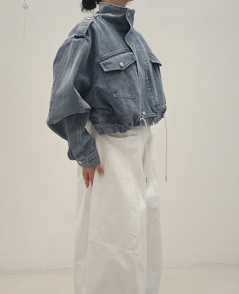 NEOUL韓國代購女裝新品推薦時尚職業休閑人氣26春夏熱賣夾克NEOUL/ahin雙領標簽夾克