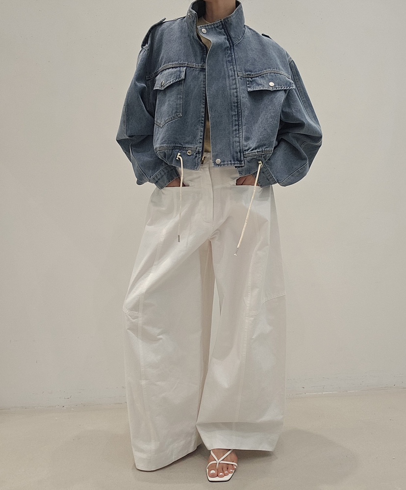 NEOUL韓國代購女裝新品推薦時尚職業休閑人氣26春夏熱賣夾克NEOUL/ahin雙領標簽夾克