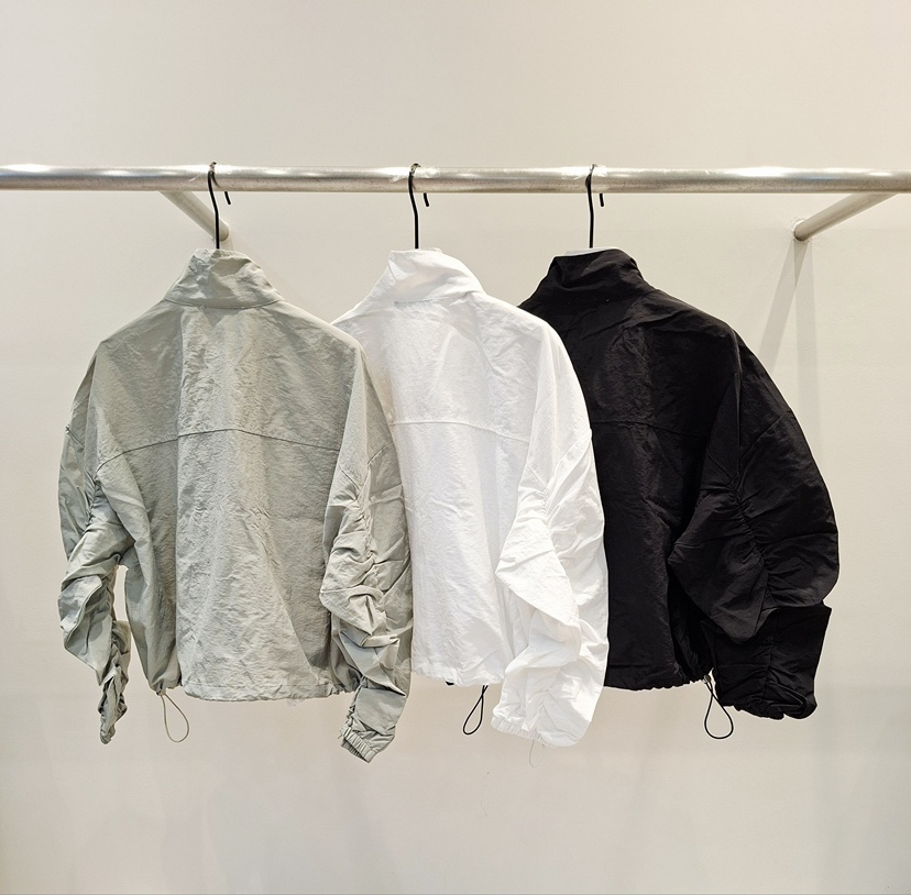 NEOUL韓國東大門代購女裝新品人氣熱賣時尚26春夏職業夾克NEOUL/ahin雙領標簽夾克