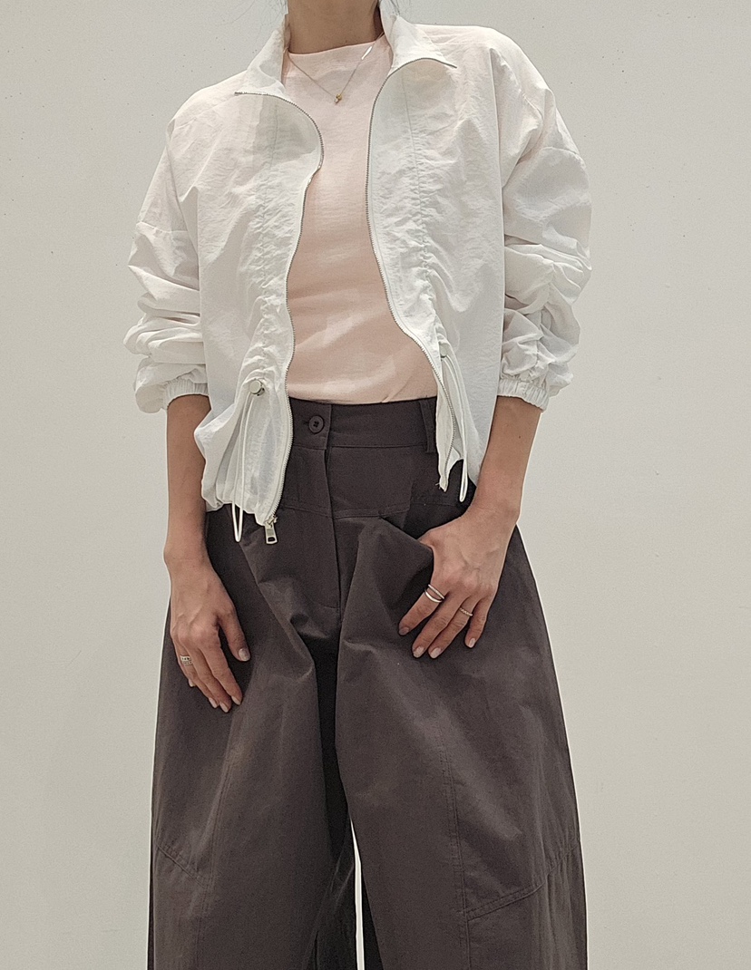 NEOUL韓國東大門代購女裝新品人氣熱賣時尚26春夏職業夾克NEOUL/ahin雙領標簽夾克