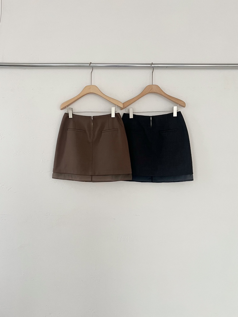 2ND GATE韓國東大門直郵女士新款26春夏推薦休閑職業短裙2ND GATE短裙