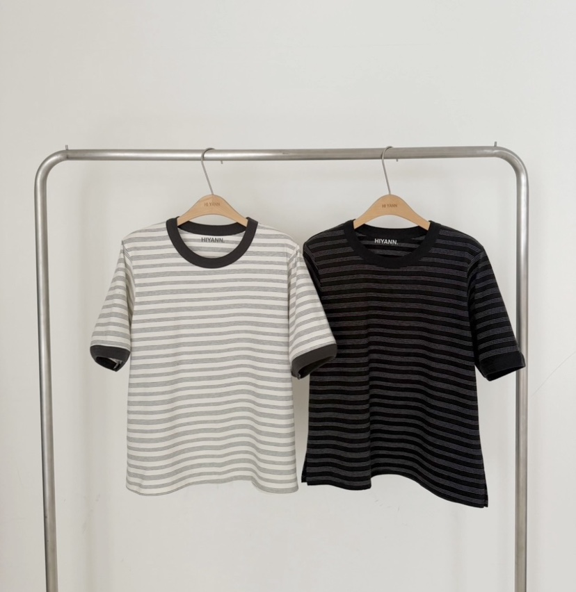 HI YANN韓國東大門直郵女士新品休閑熱賣推薦26春夏職業T恤HI YANNT恤