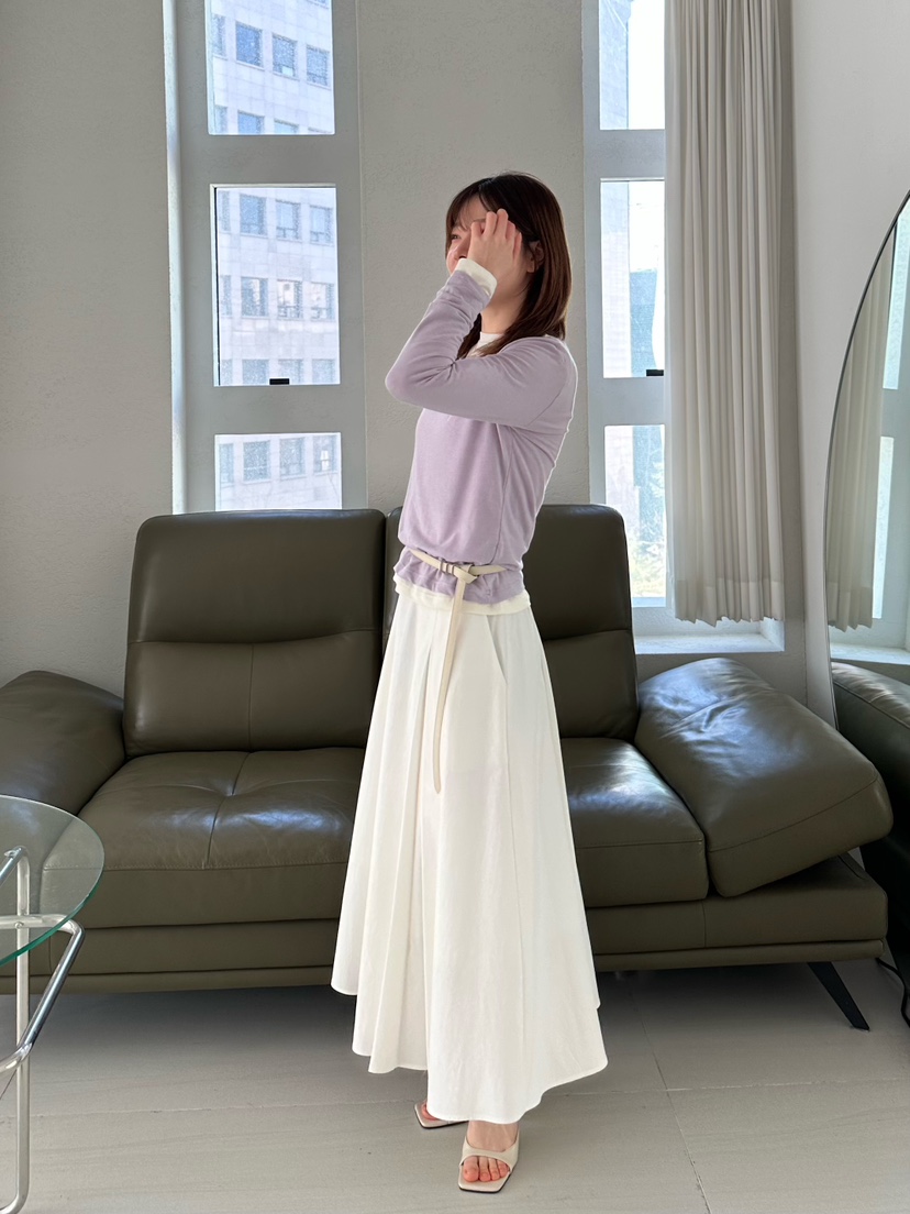 2ND GATE韓國直郵實拍女裝新款職業休閑熱賣時尚26春夏長裙2ND GATE長裙