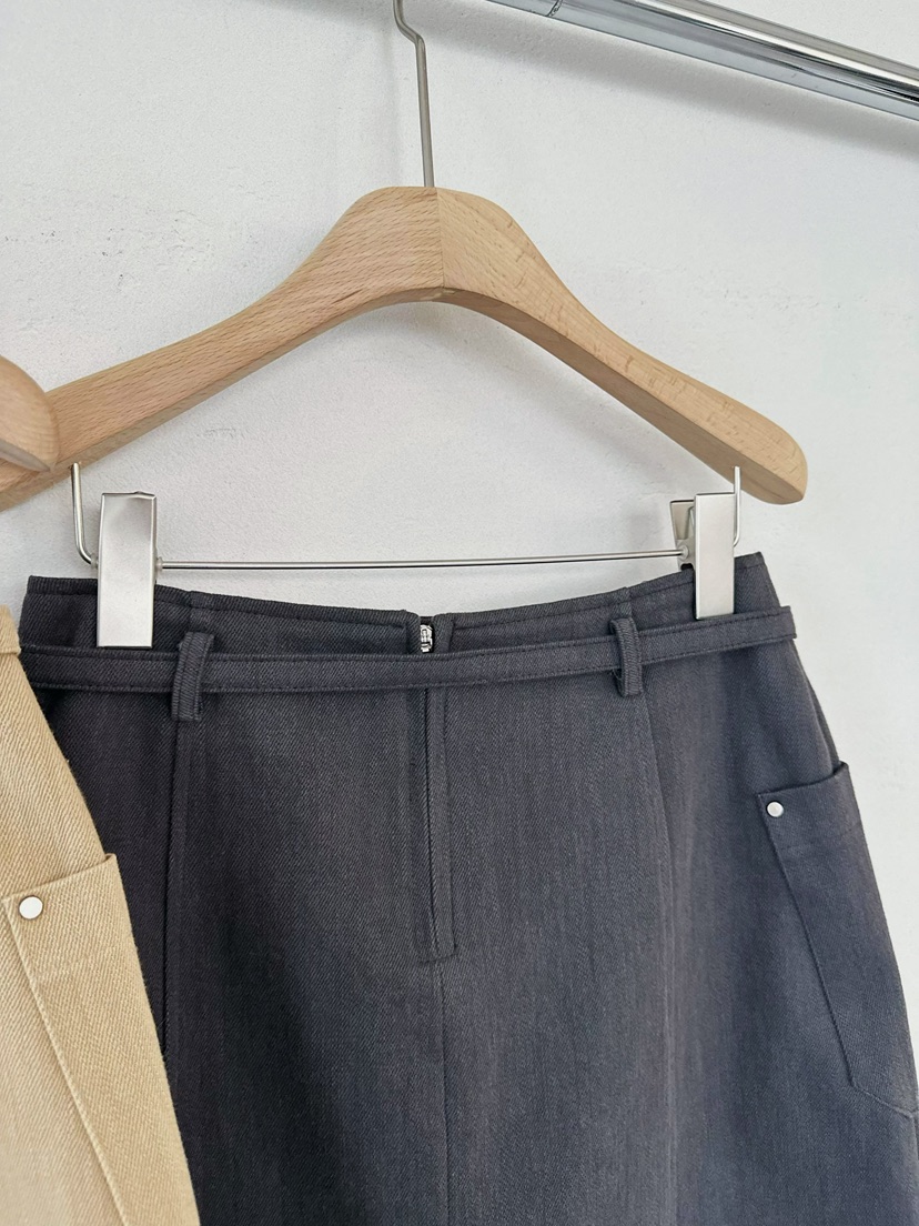 2ND GATE韓國東大門代購女裝新品熱賣人氣短裙含腰繩口袋2ND GATE短裙