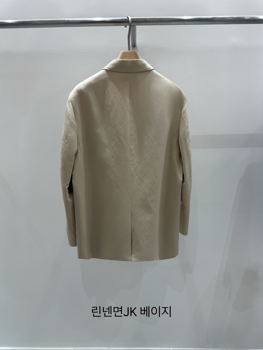 OREE韓國東大門直郵女裝新款職業熱賣推薦休閑夾克亞麻棉OREE夾克