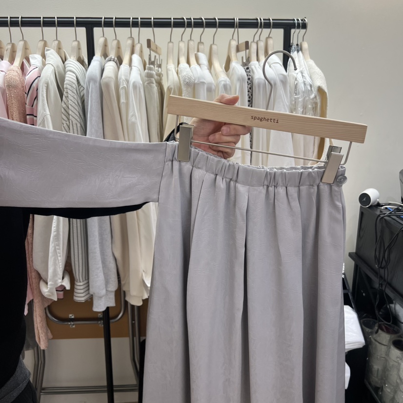 SPAGHETTI韓國直郵實拍女裝新品職業時尚推薦半身裙中短裙spaghetti半身裙/中短裙