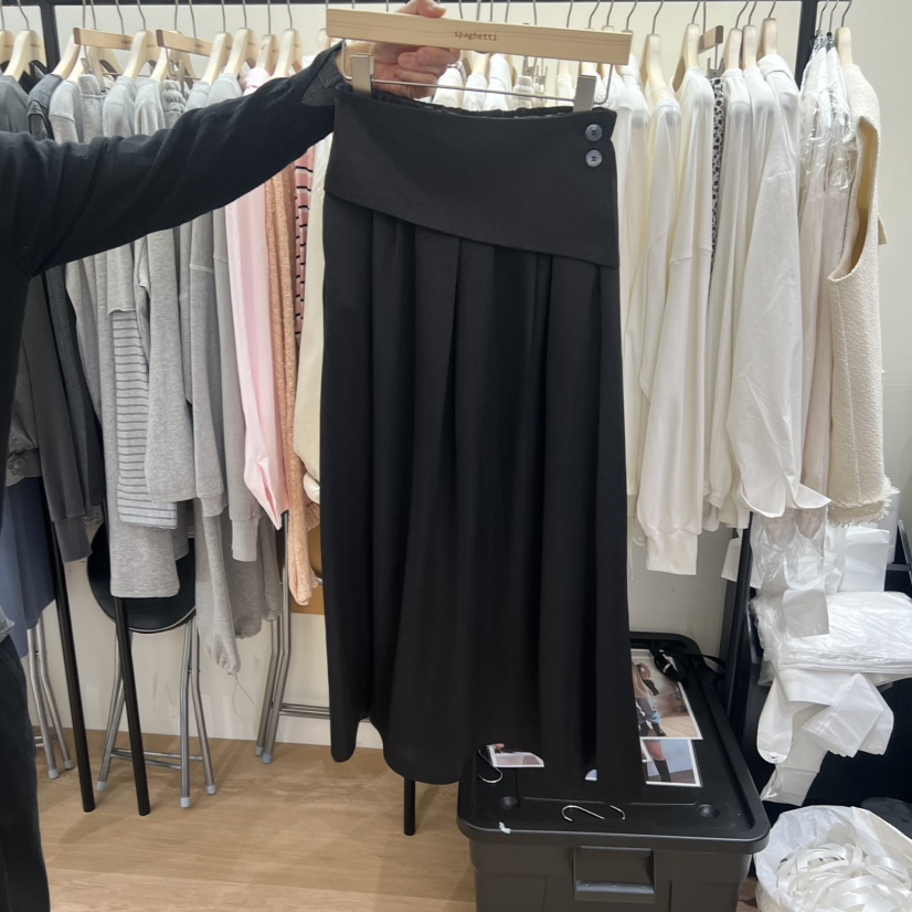 SPAGHETTI韓國直郵實拍女裝新品職業時尚推薦半身裙中短裙spaghetti半身裙/中短裙圖色2