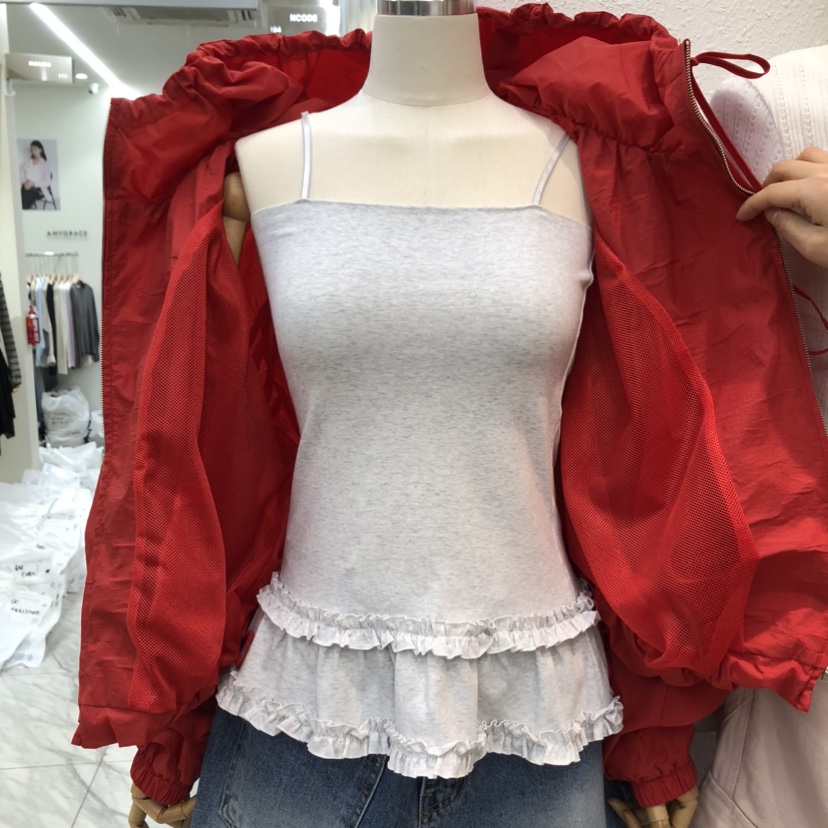 ALMOND PEPE韓國東大門代購女士新品人氣推薦時尚吊帶背心ALMOND PEPE吊帶/背心圖色2