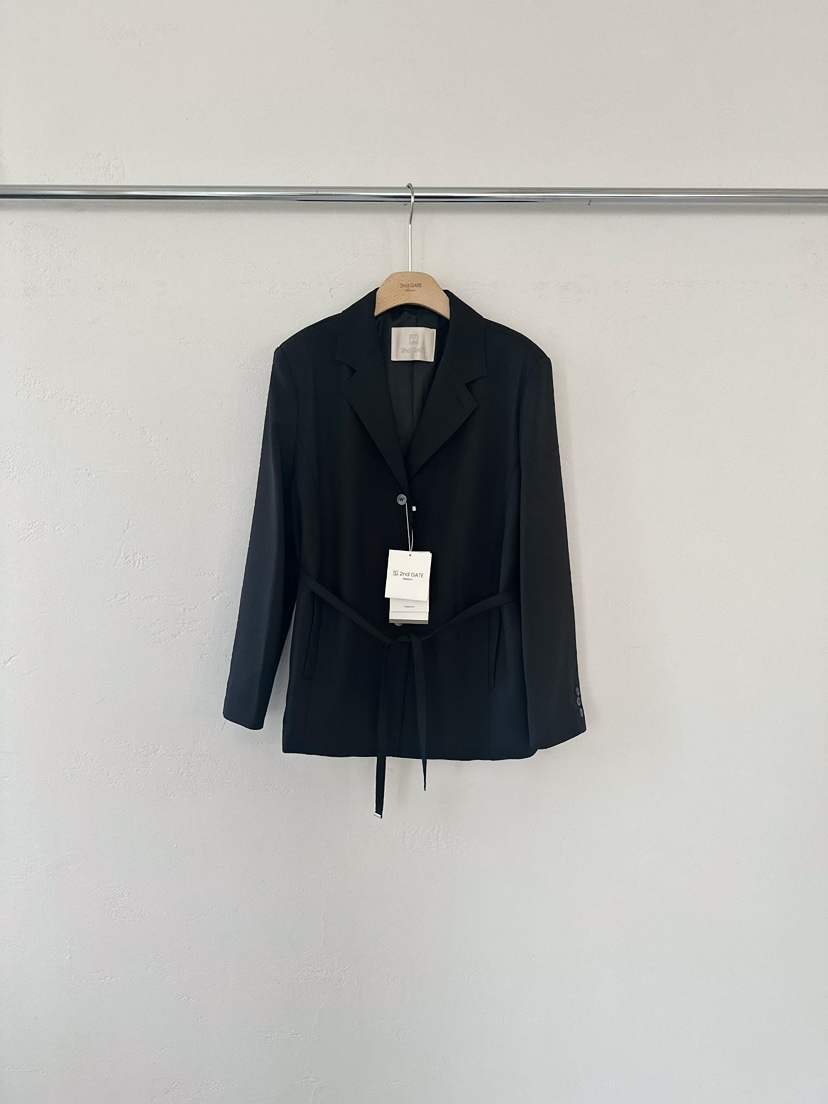 2ND GATE韓國直郵女士新款職業休閑26春夏時尚夾克含腰帶2ND GATE夾克圖色3
