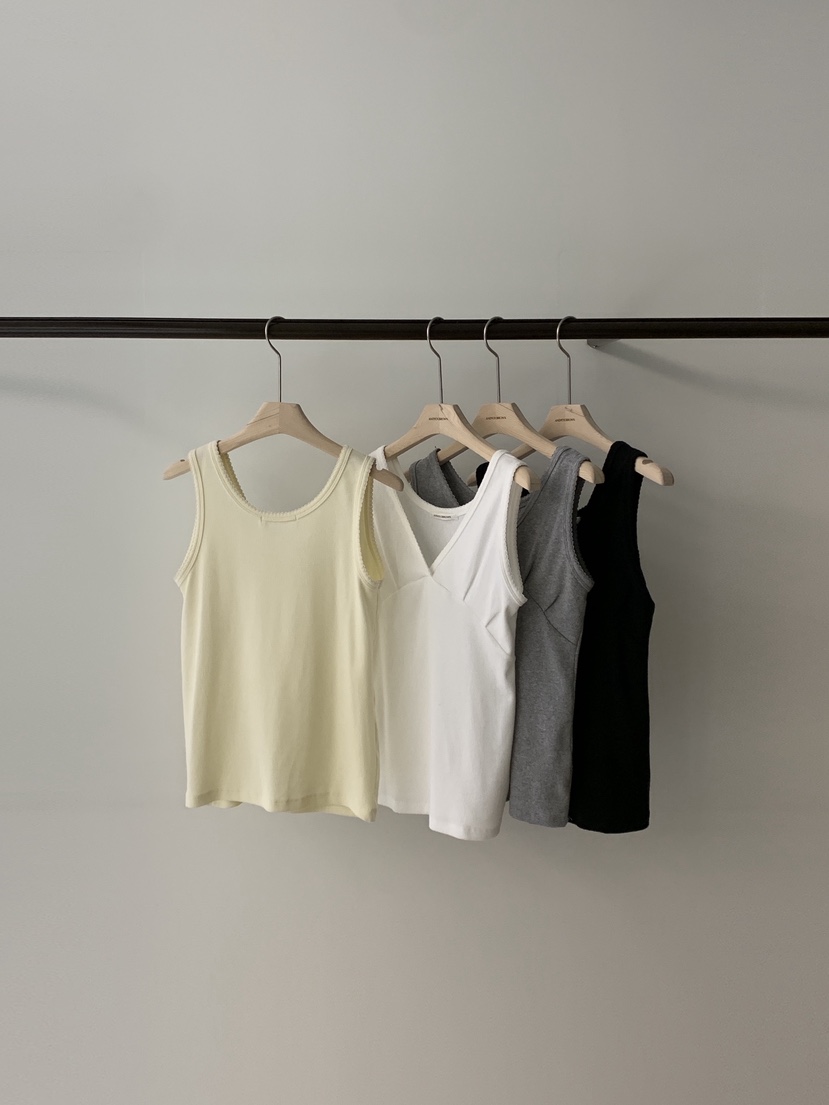 ANDYOUBROWN韓國直郵女士新品人氣熱賣26春夏職業吊帶背心ANDYOUBROWN吊帶/背心圖色4左四色