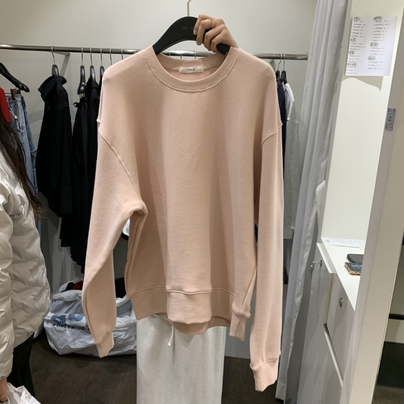 OURIN/THIS IS韓國直郵實拍女士新款26春夏熱賣時尚衛衣OURIN/THIS IS衛衣圖色3