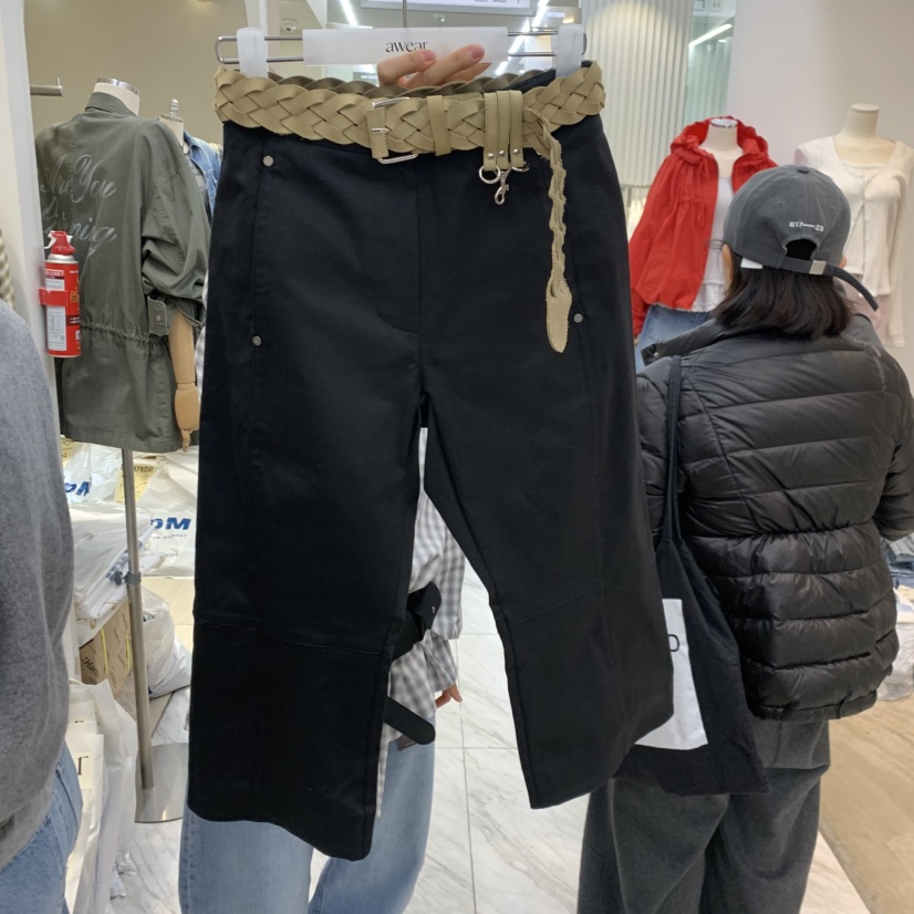 RUMIRU/AWEAR韓國直郵實拍女士新款熱賣時尚短褲不含腰帶awear/RUMIRU短褲圖色2