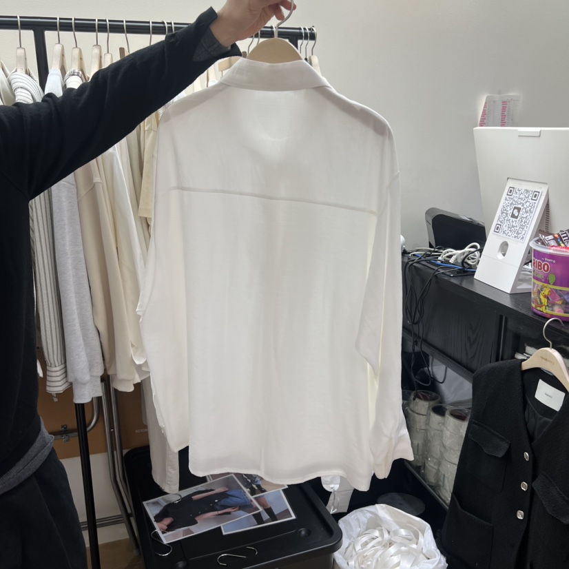 SPAGHETTI韓國東大門代購女裝新款推薦職業熱賣襯衫蕾絲衫spaghetti襯衫/蕾絲衫