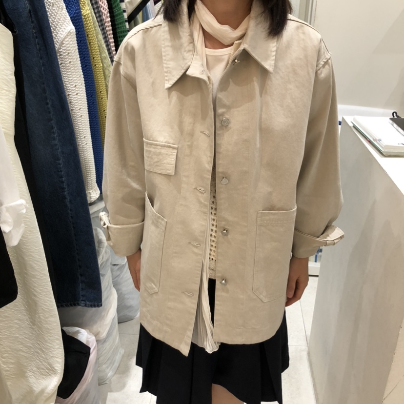 ASOME韓國代購女士新品休閑職業推薦人氣時尚熱賣夾克口袋A.SOME夾克圖色2